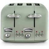 De'Longhi green 4 slice toaster - British product