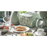 De'Longhi green 4 slice toaster - British product