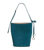 Alaïa small suede hip bucket bag, UK version