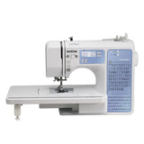 Brother FS100 computerised sewing machine with table (British brand)