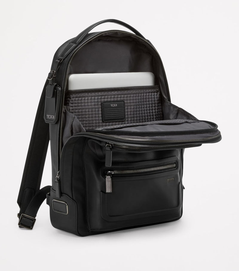 Tumi Leather Harrison Backpack (British brand)