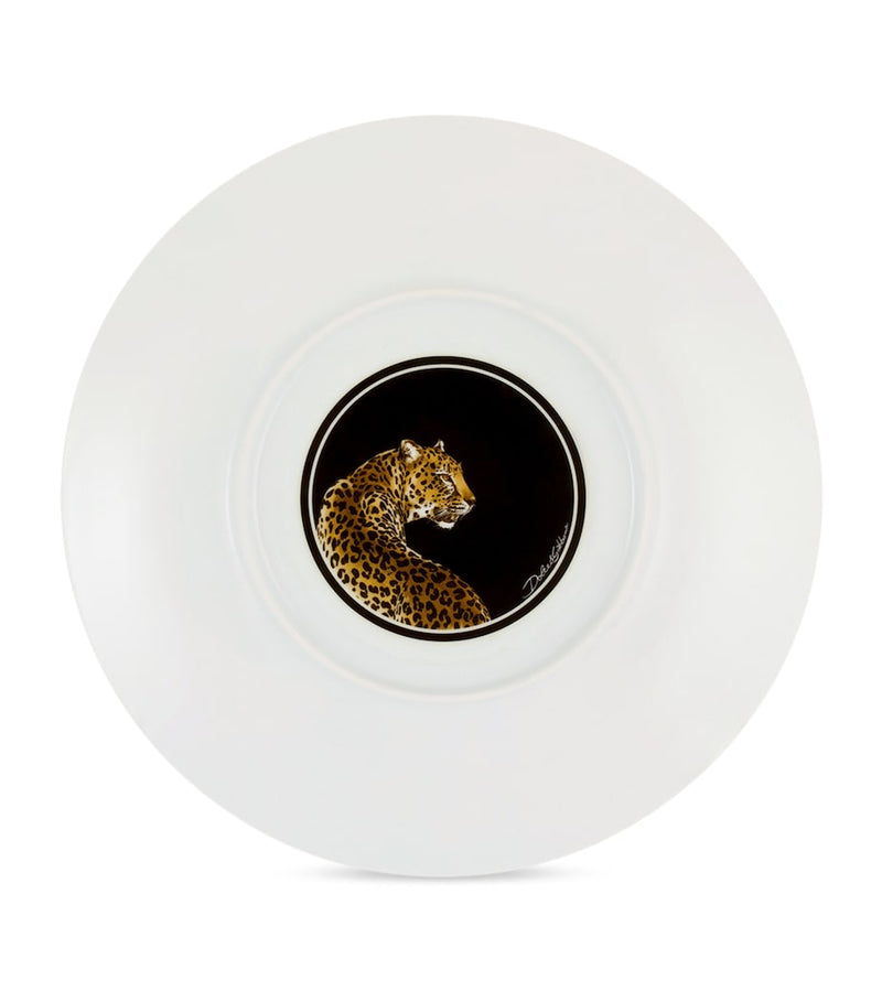 Dolce&Gabbana Leopardo dessert plates set of two 19cm - British product