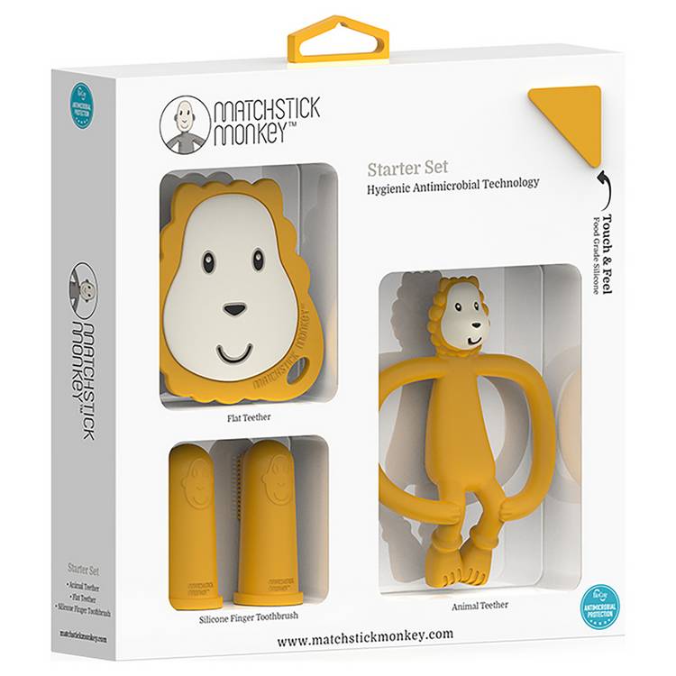 Matchstick Monkey teething set Lion (British brand)