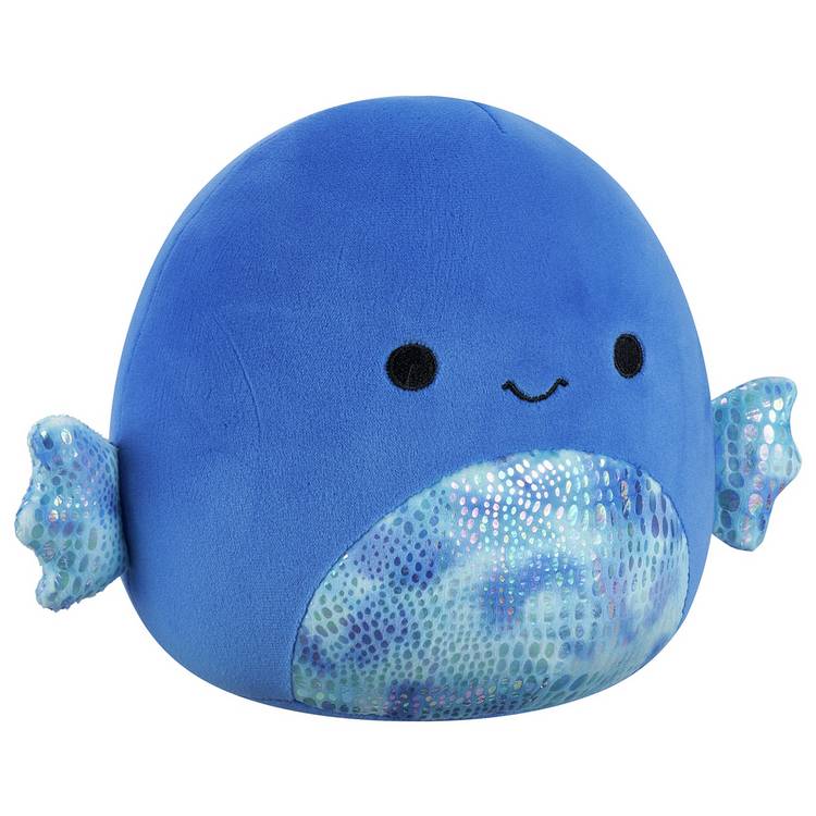 Squishmallows Kobester blue betta fish plush 7.5in - British product