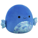 Squishmallows Kobester blue betta fish plush 7.5in - British product