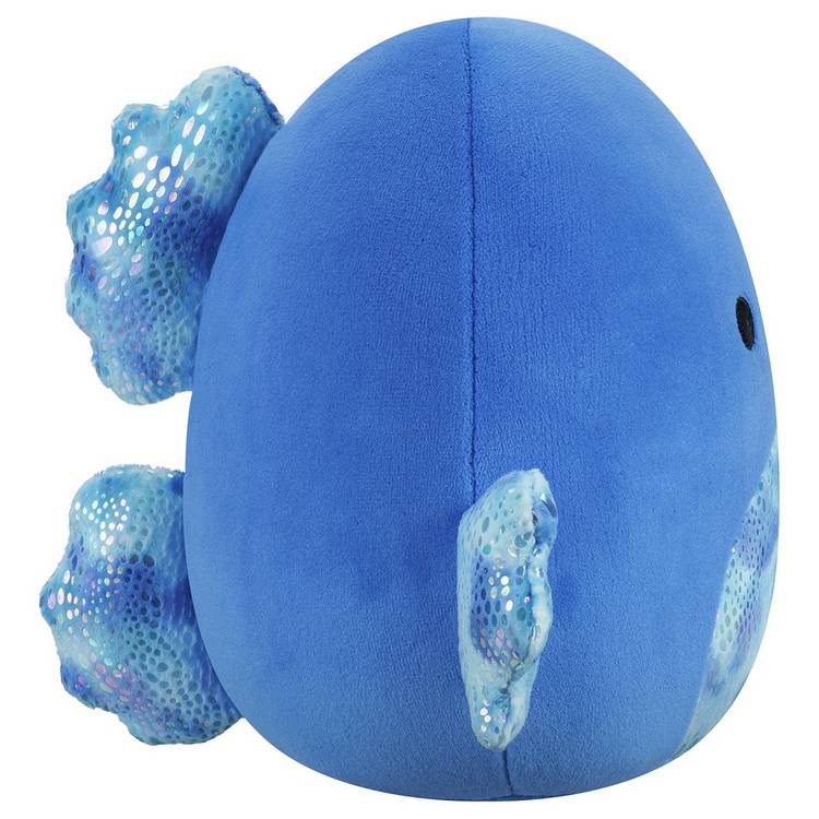 Squishmallows Kobester blue betta fish plush 7.5in - British product