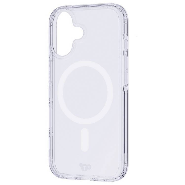 Tech21 EvoClear MagSafe phone case for iPhone 16 Plus, UK version