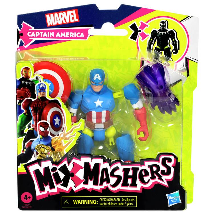 Mixmashers Marvel Captain America figure - British product