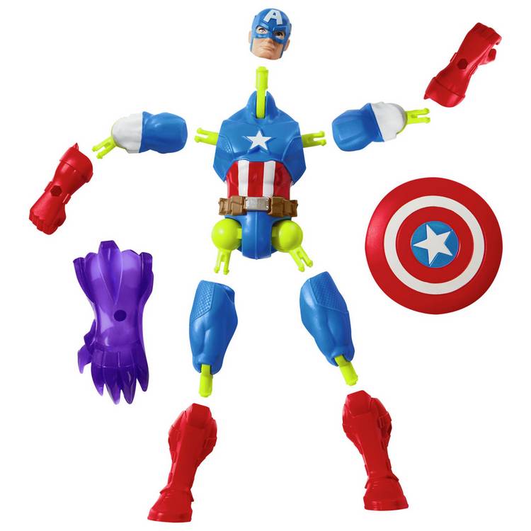 Mixmashers Marvel Captain America figure - British product