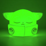 Mandalorian Grogu SquishyGlo green desk lamp 12.5cm, UK version