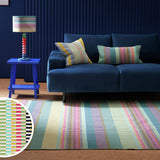 Argos Margo Selby Buster Green Flatweave Rug - 160x230cm- Buy online at McGrocer