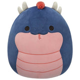 Squishmallows navy basilisk plush toy 12 inch, imported from the UK
