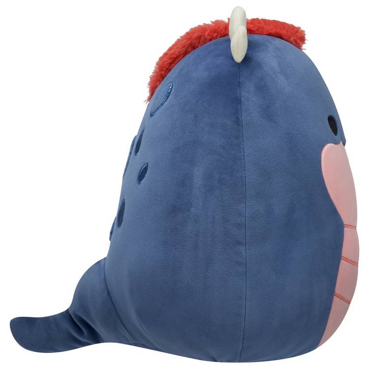 Squishmallows navy basilisk plush toy 12 inch, imported from the UK
