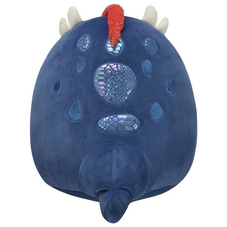 Squishmallows navy basilisk plush toy 12 inch, imported from the UK