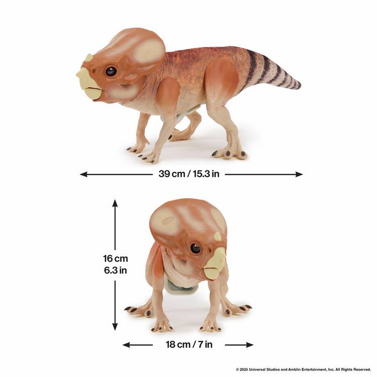 Jurassic World Dolores Aquilops interactive toy, imported from the UK