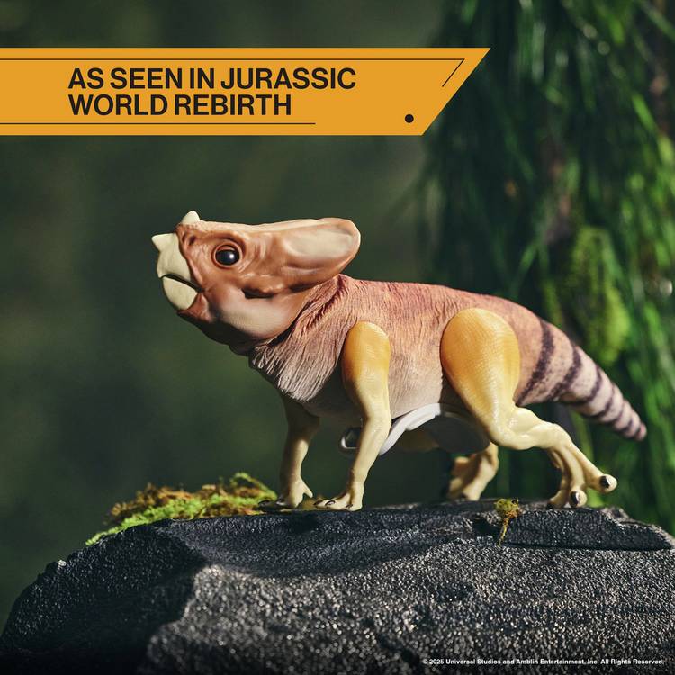 Jurassic World Dolores Aquilops interactive toy, imported from the UK