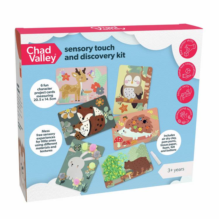 Chad Valley sensory touch and discover kit assorted - British product
