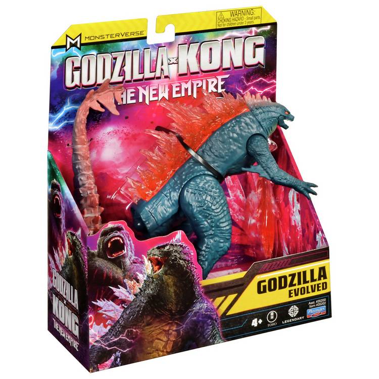 Godzilla Evolved figure 6 inch with Heat Ray, imported from the UK