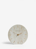 Natural Hallie Mantel Clock 21x21x3cm, imported from the UK