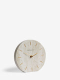 Natural Hallie Mantel Clock 21x21x3cm, imported from the UK