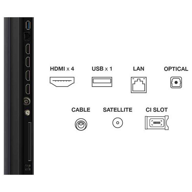 TCL 55C6K Mini LED TV 55 inch (British brand)