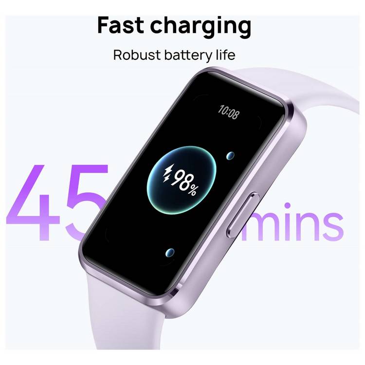 Huawei Band 10 purple smartwatch, imported from the UK