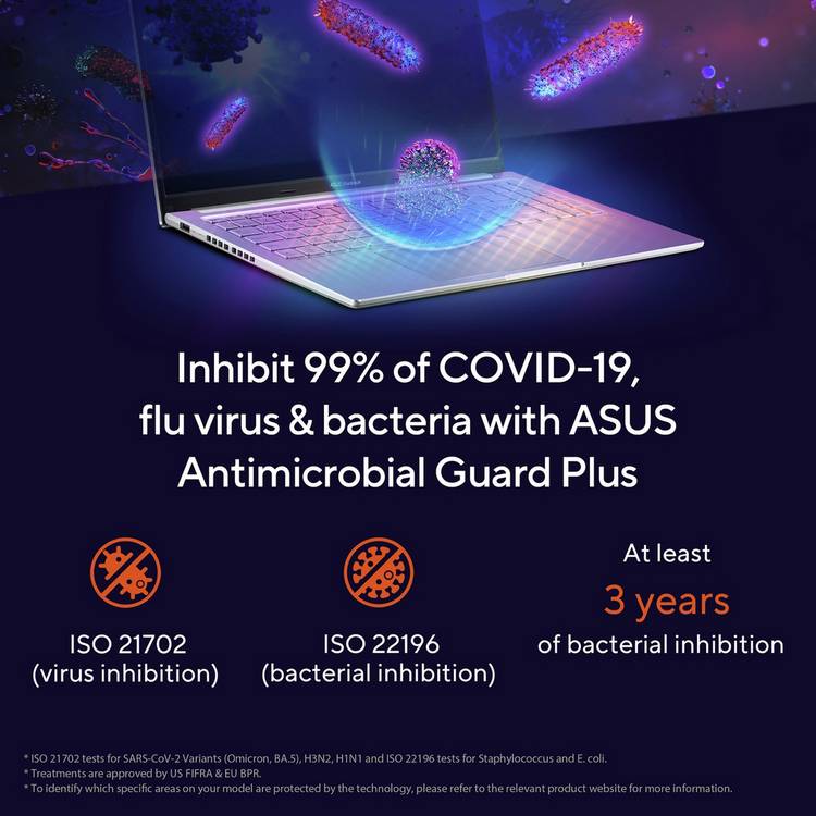 ASUS Vivobook 15 OLED laptop 15.6in - British product