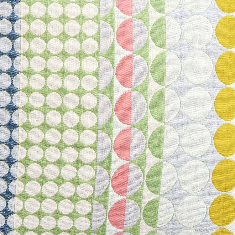 Margo Selby spot jacquard cushion 43x43cm (British brand)