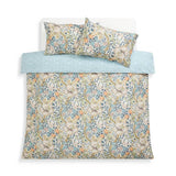 Habitat Golden Lily Blue bedding set single, imported from the UK