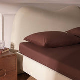 Argos Habitat Cotton Rich Plain Chocolate Fitted Sheet - Single- Buy online at McGrocer