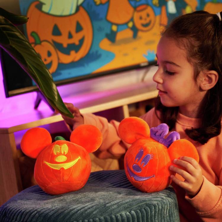Disney Mickey Minnie pumpkin soft toy, imported from the UK