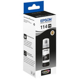 Epson 114 EcoTank Photo Black ink bottle, British product