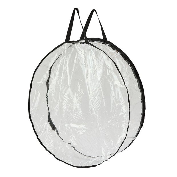 Argos Home transparent garland storage bag 72cm, UK version