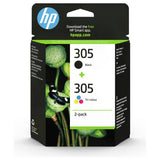 Argos HP 305 Original Ink Cartridges Pack of 2 Black & Colour- Buy online at McGrocer