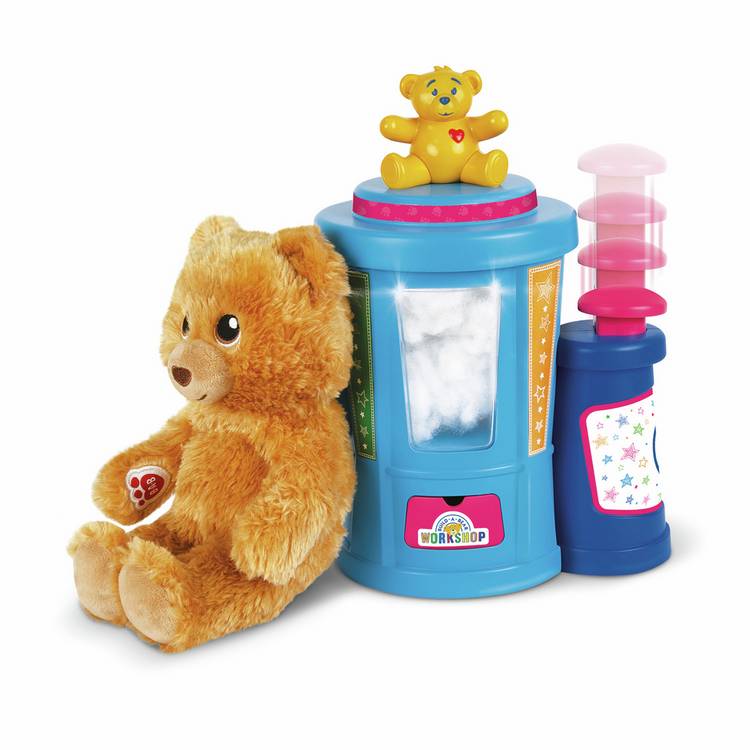 Build-A-Bear stuffing station play set with two bears (British brand)