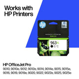 HP 963XL high yield black ink cartridge - British product