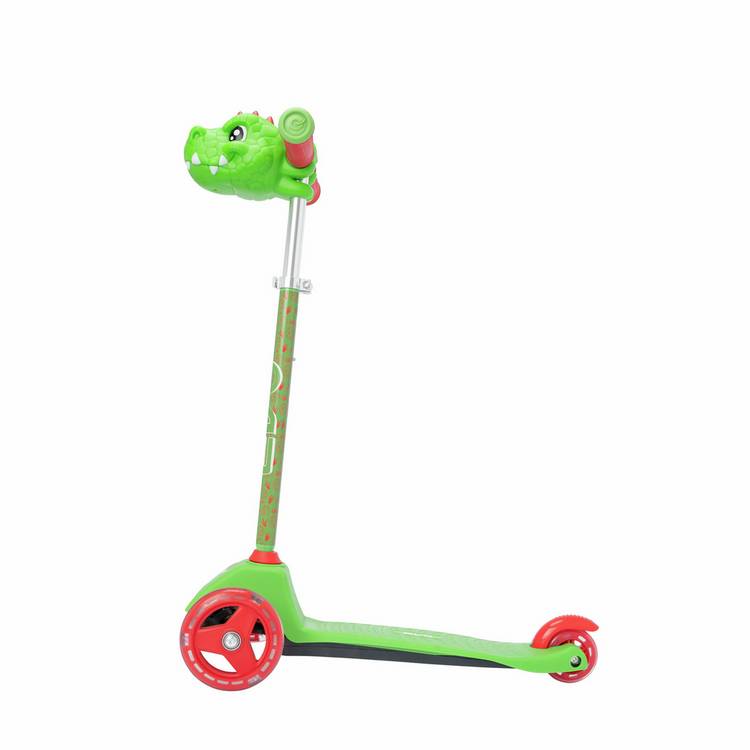 Evo Light up Mini Cruiser Dino scooter toddler 3 wheel (British brand)