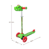 Evo Light up Mini Cruiser Dino scooter toddler 3 wheel (British brand)