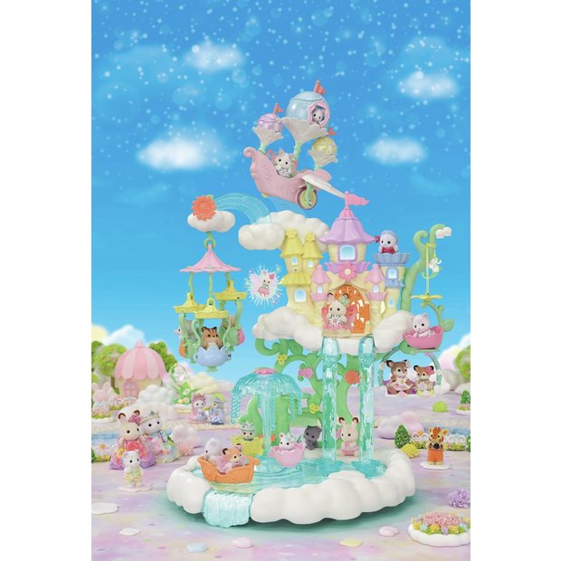 Sylvanian Families Skytop Fairy Castle toy set - British product
