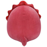 Squishmallows plush toy Tristan the Red Triceratops 20-inch, UK version