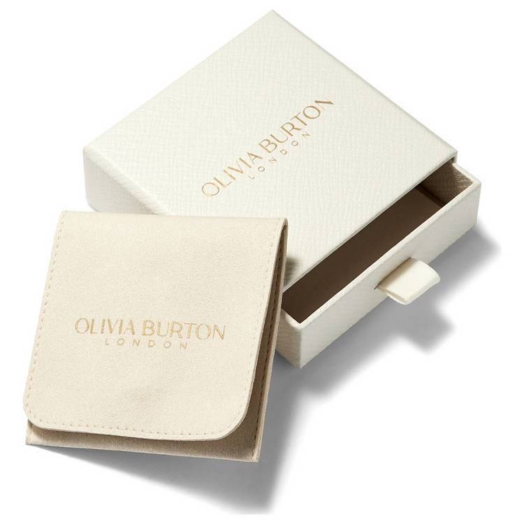 Olivia Burton stainless steel disc charms bracelet - British product