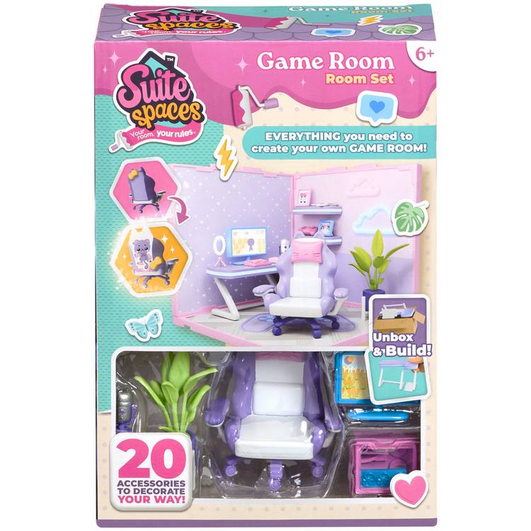 Suite Spaces game room furniture set for dolls - British product