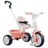 Smoby 2-in-1 Tricycle in Pink, imported from the UK