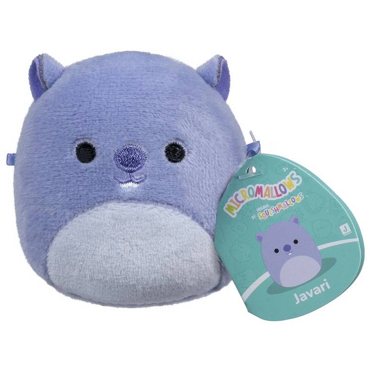 Squishmallows Micromallows soft plush pack of 4 miniature, UK version