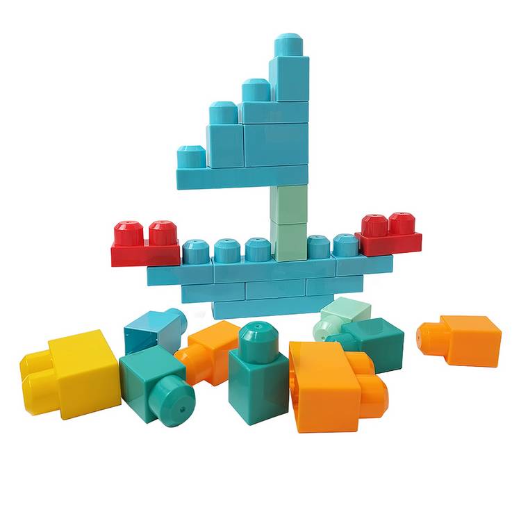 Chad Valley Chunky Blocks 80 bricks (British brand)
