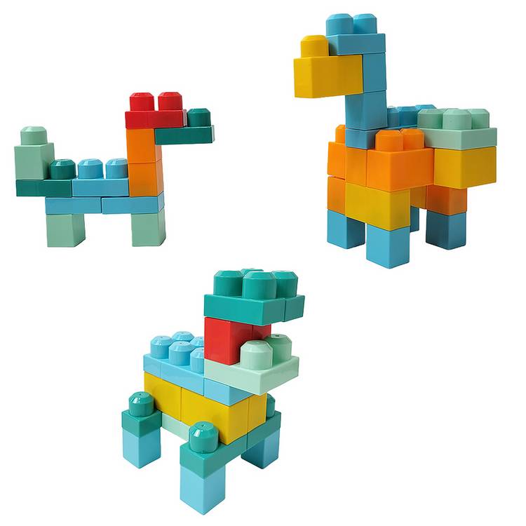 Chad Valley Chunky Blocks 80 bricks (British brand)