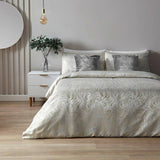 Paoletti Swirling Marble Beige double bedding set (British brand)