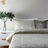 Paoletti Swirling Marble Beige double bedding set (British brand)