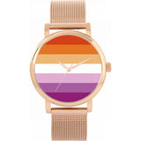 Superdrug Toff London Multicolour 38mm Pride Lesbian Flag Watch- Buy online at McGrocer
