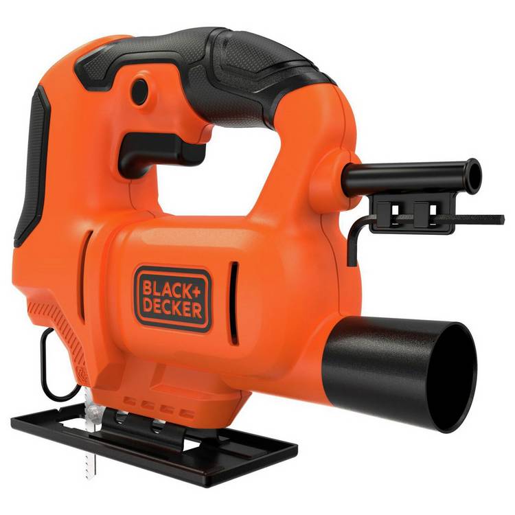 Black+Decker 400W jigsaw with T-shank blade, UK version